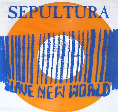 Thumbnail of SEPULTURA - Slave New World , Orange Vinyl  album front cover